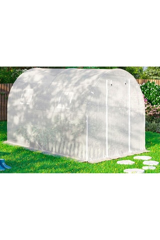 Serra tunnel da giardino - 6 m² - Per tutte le stagioni