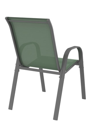 6 sedie da giardino impilabili - 51,5 x 84 x 68 cm