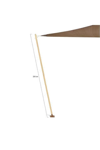 2 pali regolabili per tenda. - 220 cm