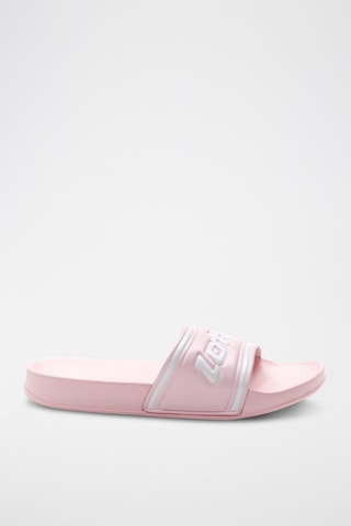 Claquettes Midway IV - Blanc et rose