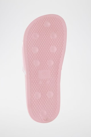 Claquettes Midway IV - Blanc et rose