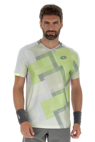 T-shirt de tennis Tech IV - Vert et gris