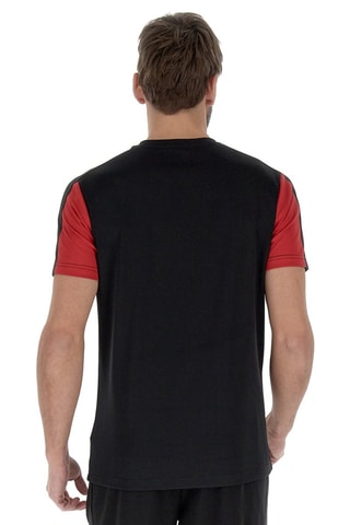 T-shirt Due II - Noir et rouge