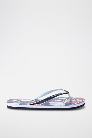 Tongs Hiva Flip - Noir et blanc