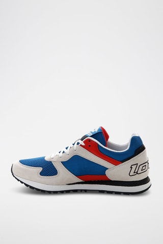 Chaussures de running en nubuck Runner plus 95 III - Bleu et gris