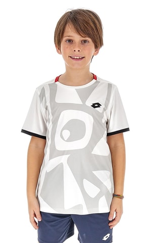 T-shirt Tennis Graphic - Blanc et gris