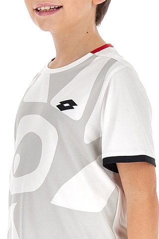 T-shirt Tennis Graphic - Blanc et gris