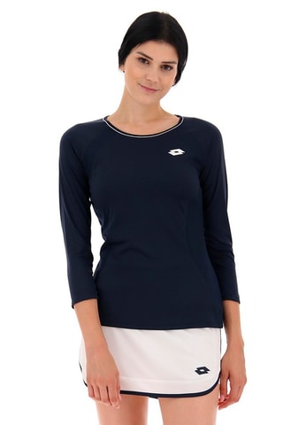 T-shirt Tennis Teams - Blanc et bleu