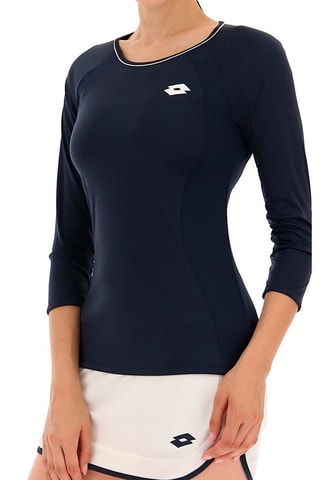 T-shirt Tennis Teams - Blanc et bleu