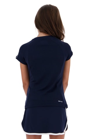 T-shirt Tennis Teams - Blanc et bleu