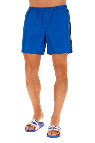 Short de bain Beach Due - Blanc et bleu