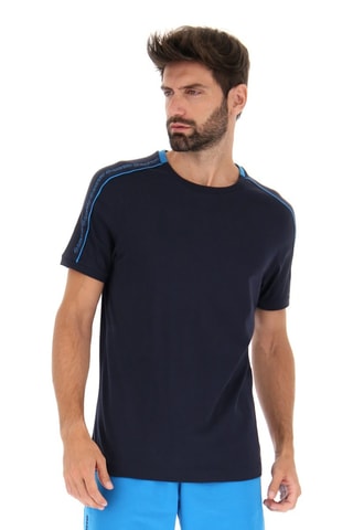 T-shirt Logo Due - Bleu