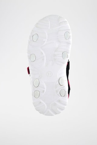 Sandales Las Rochas IV - Noir et violet