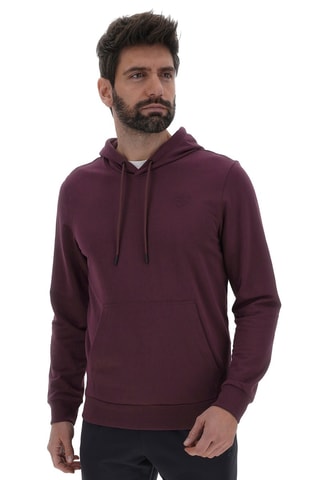 Sweat à capuche - Bordeaux