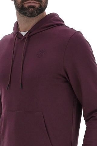 Sweat à capuche - Bordeaux