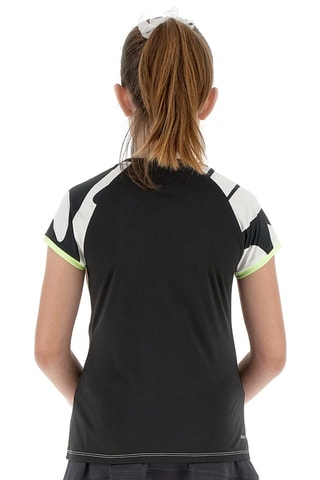 T-shirt de tennis Top Gen III - Blanc et noir