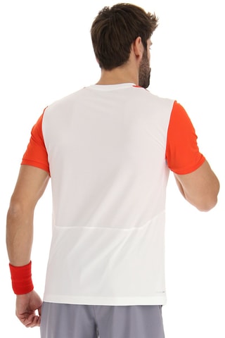 T-shirt de tennis Baskets Tech - Blanc et rouge