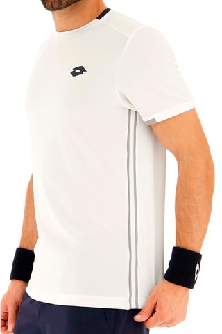 T-shirt Tennis Teams - Blanc