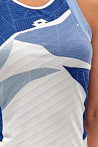 Débardeur de tennis Tech W I - Blanc et bleu