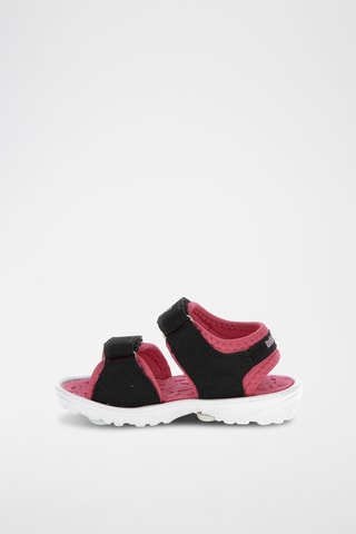 Sandales - Fuchsia et noir
