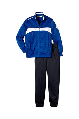 Veste et pantalon Suit Omega Polyester Cuff Jr - Bleu