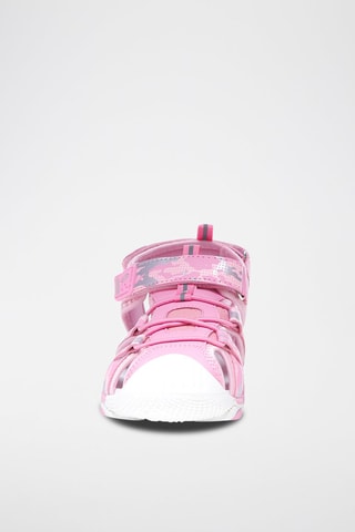 Sandales Sumatra - Rose et gris