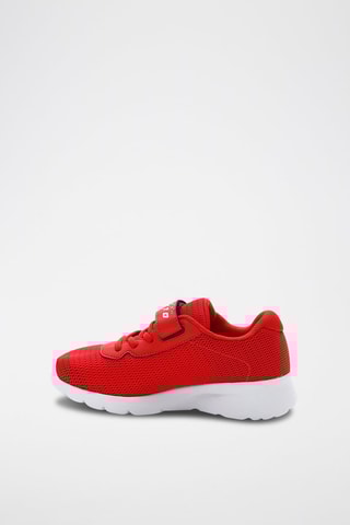 Tennis Megabreeze II - Rouge et argenté