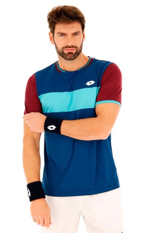 T-shirt Tennis Graphic - Bleu