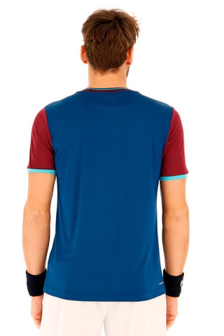 T-shirt Tennis Graphic - Bleu