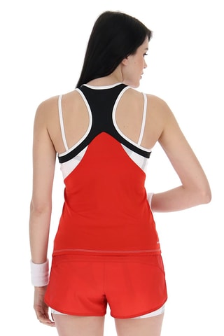 Débardeur Tennis Graphic - Blanc et rouge