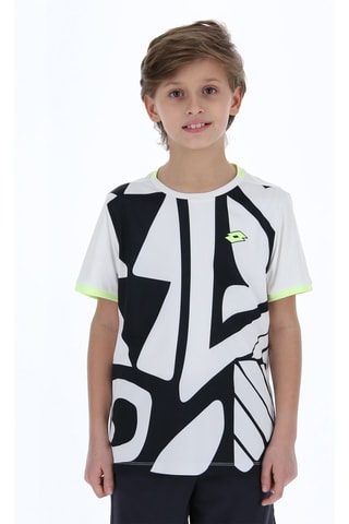 T-shirt Tennis Graphic - Blanc