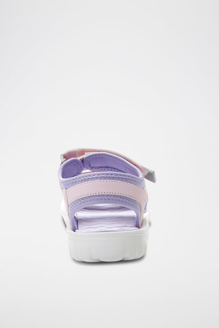 Sandales Las Rochas - Violet et rose