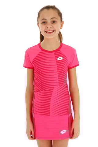 T-shirt Tennis Graphic - Blanc et rose