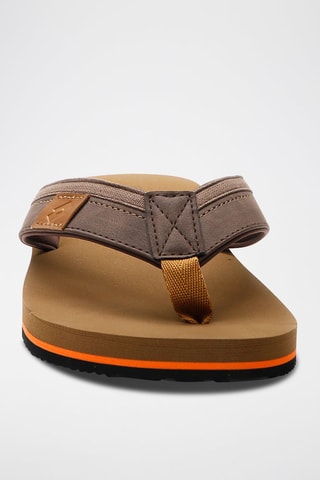 Tongs Skiatos Flip - Marron