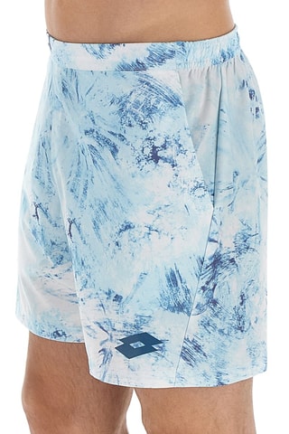 Short de tennis tie and dye Tech IV - Bleu