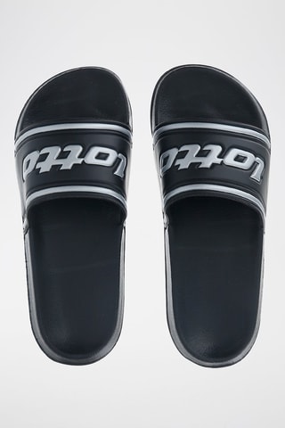 Claquettes Midway IV - Noir et argenté