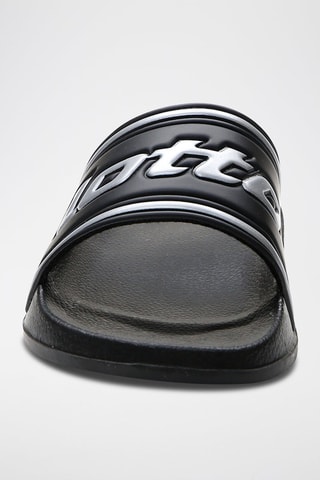 Claquettes Midway IV - Noir et argenté