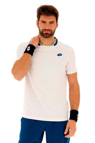 T-shirt Tennis Tech - Blanc
