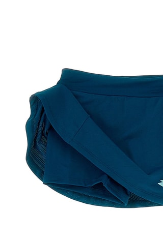 Jupe de tennis Tech D1 - Blanc et bleu