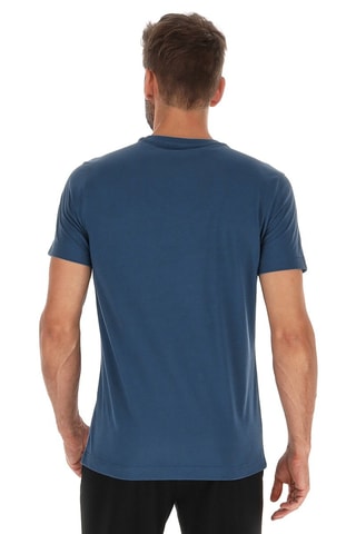 T-shirt Losanga Polyuréthane - Bleu