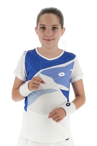 T-shirt Tech G I - Blanc et bleu