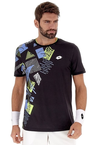 T-shirt de tennis Tech I - Noir