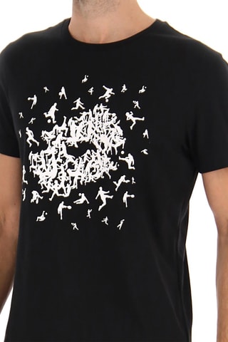 T-shirt Losanga Plus IV - Noir