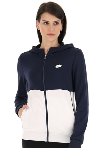 Sweat de tennis Squadra W II Sweat Fz Hd Pl - Bleu