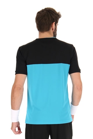 T-shirt de paddle Superrapida - Noir et bleu