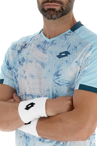 T-shirt de tennis tie and dye - Bleu