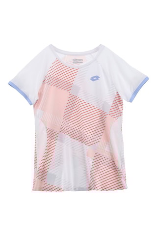 T-shirt de tennis Tech W IV - Rouge et rose