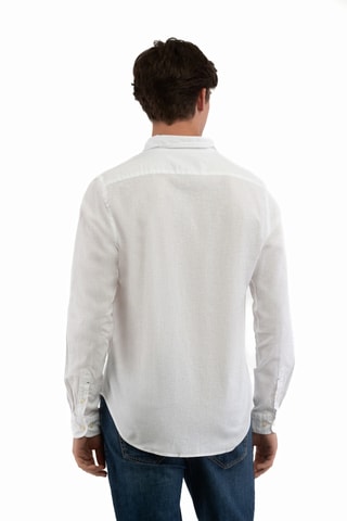 Camisa de lino - Blanco
