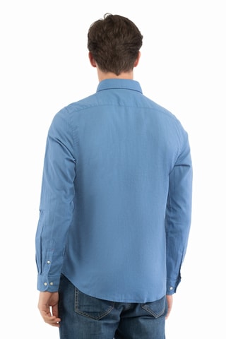 Camisa de lino - Azul