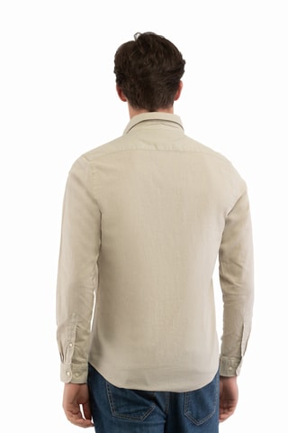 Camisa de lino - Camel